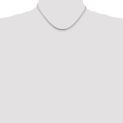 16 Inch Sterling Silver 2mm Snake Chain