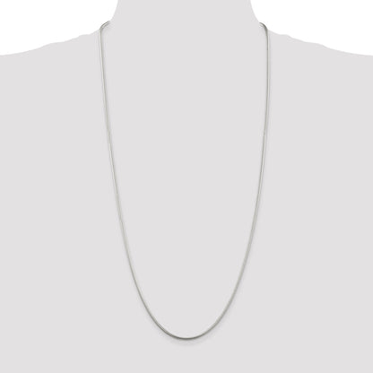 30 Inch Sterling Silver 2mm Snake Chain