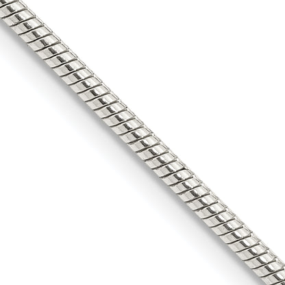18 Inch Sterling Silver 2mm Snake Chain