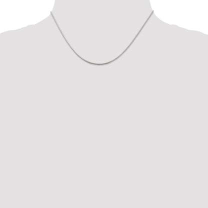 16 Inch Sterling Silver 1.2mm Round Snake Chain