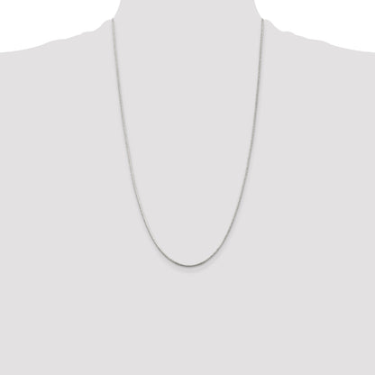 26 Inch Sterling Silver 1.2mm Round Snake Chain