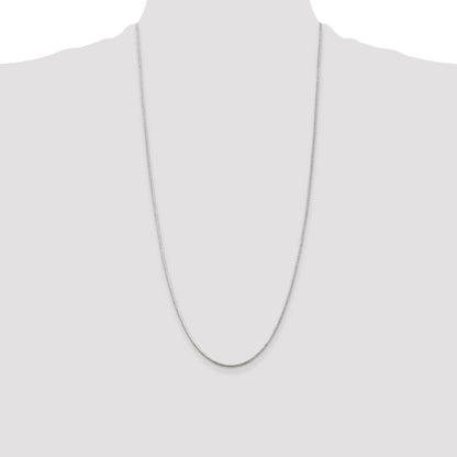 28 Inch Sterling Silver 1.2mm Round Snake Chain