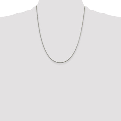 22 Inch Sterling Silver 1.5mm Round Snake Chain