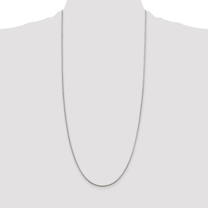 30 Inch Sterling Silver 1.5mm Round Snake Chain