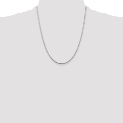 22 Inch Sterling Silver 1.6mm Round Snake Chain
