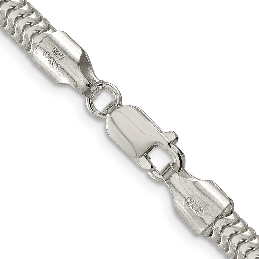 20 Inch Sterling Silver 5mm Round Snake Chain Necklace