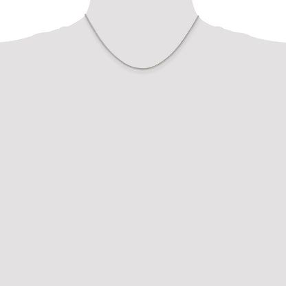 16 Inch Sterling Silver 1.5mm Round Spiga Chain Necklace
