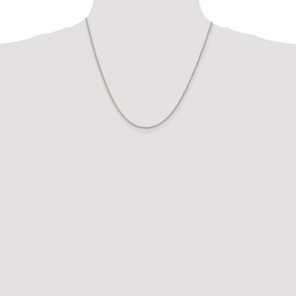 20 Inch Sterling Silver 1.5mm Round Spiga Chain Necklace