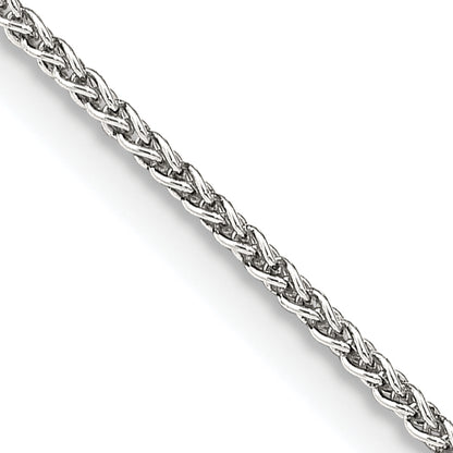 14 Inch Sterling Silver 1.5mm Round Spiga Chain