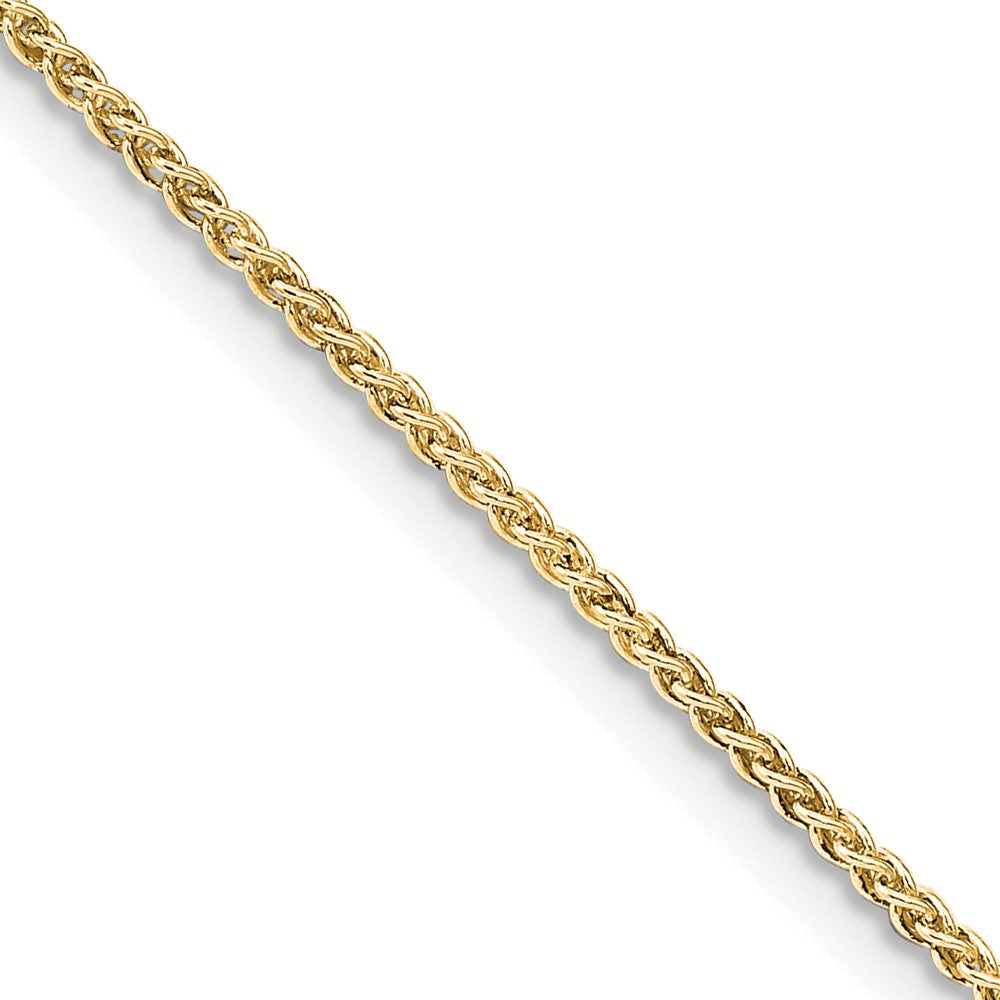 Gold-Plated Sterling Silver 1.50mm Spiga Chain Necklace