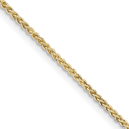 Gold-Plated Sterling Silver 1.50mm Spiga Chain Necklace