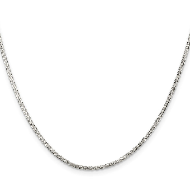42 Inch Sterling Silver 1.75mm Round Spiga Chain Necklace