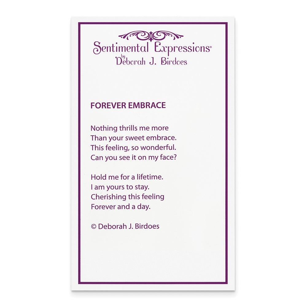 Sterling Silver Sentimental Expressions Rhodium-Plated Fw Cultured Pearl Cz Forever (Embrace) 18In Necklace