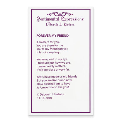 Sterling Silver Sentimental Expressions Rhodium-Plated Cz And Fw Cultured Pearl My Friend 18In Heart Necklace