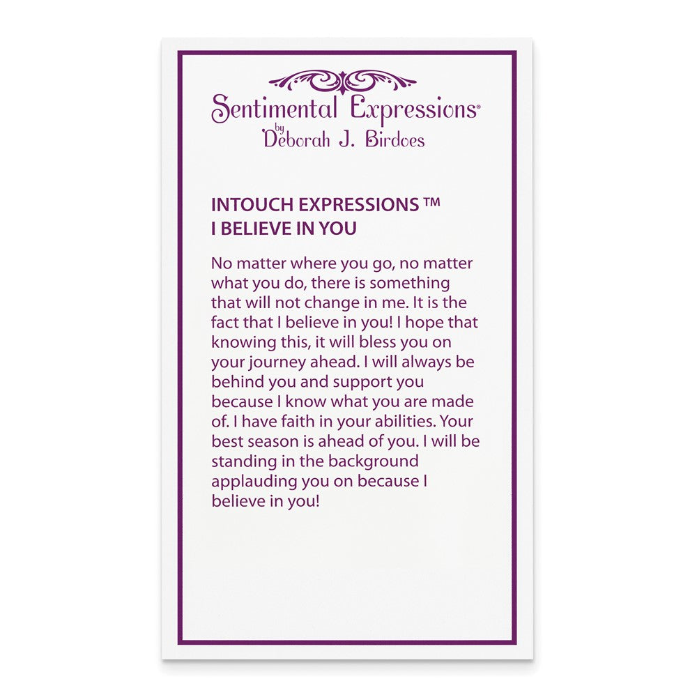 Sterling Silver Sentimental Expressions Rhodium-Plated Antiqued I Believe In You 18In Star Necklace