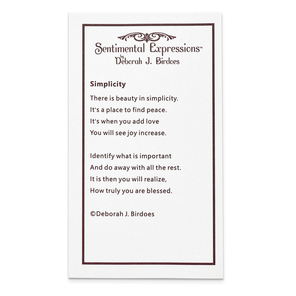 Sterling Silver Sentimental Expressions Rhodium-Plated Cz Simplicity 18In Necklace