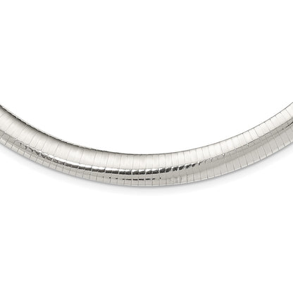 Sterling Silver 10mm Cubetto Necklace