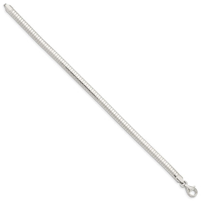 7 Inch Sterling Silver 4mm Cubetto Bracelet