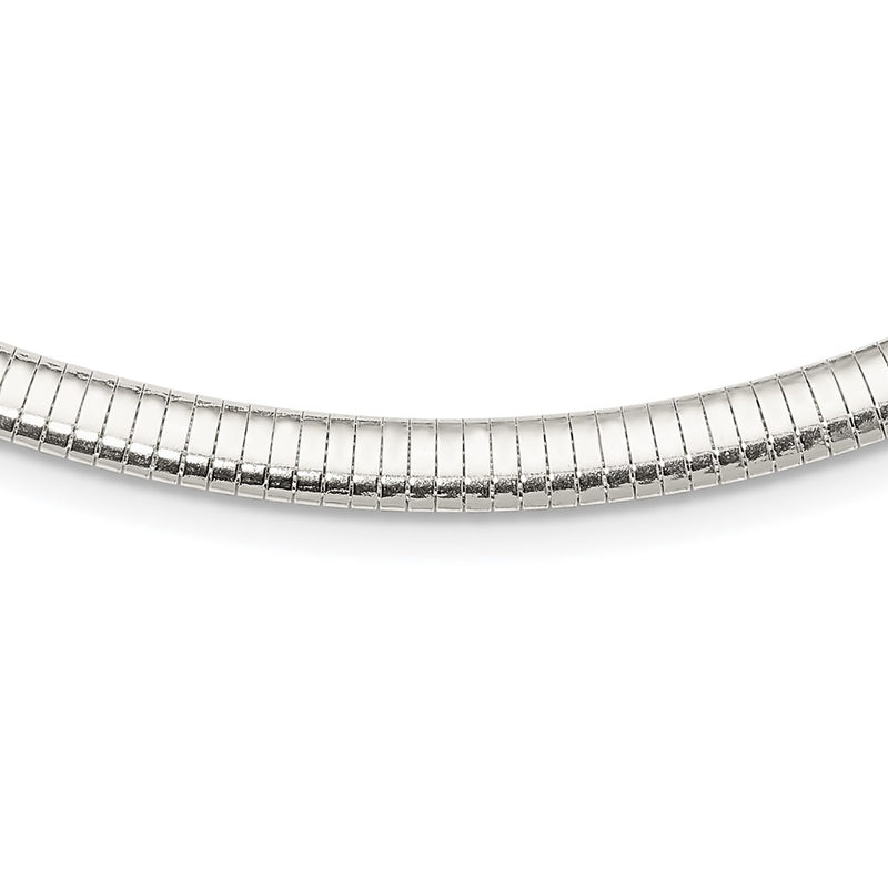 Sterling Silver 6mm Cubetto Necklace