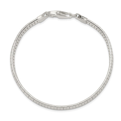 7 Inch Sterling Silver 8mm Cubetto Bracelet