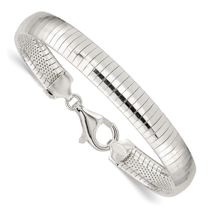 8 Inch Sterling Silver 8mm Cubetto Bracelet