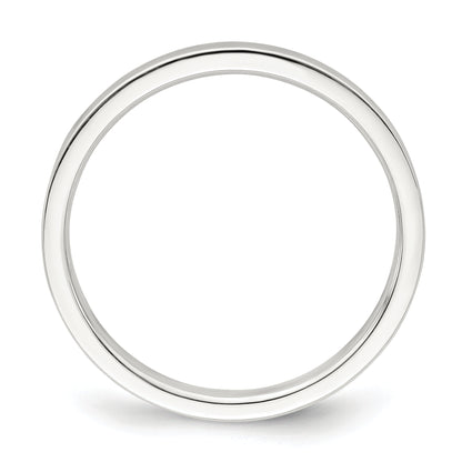 Sterling Silver 2mm Lightweight Flat Size 4 Band