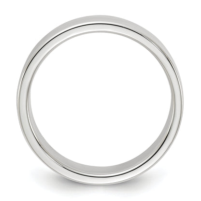 Sterling Silver 5mm Lightweight Flat Size 4 Band