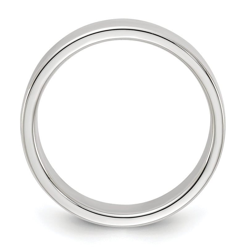 Sterling Silver 5mm Lightweight Flat Size 4 Band