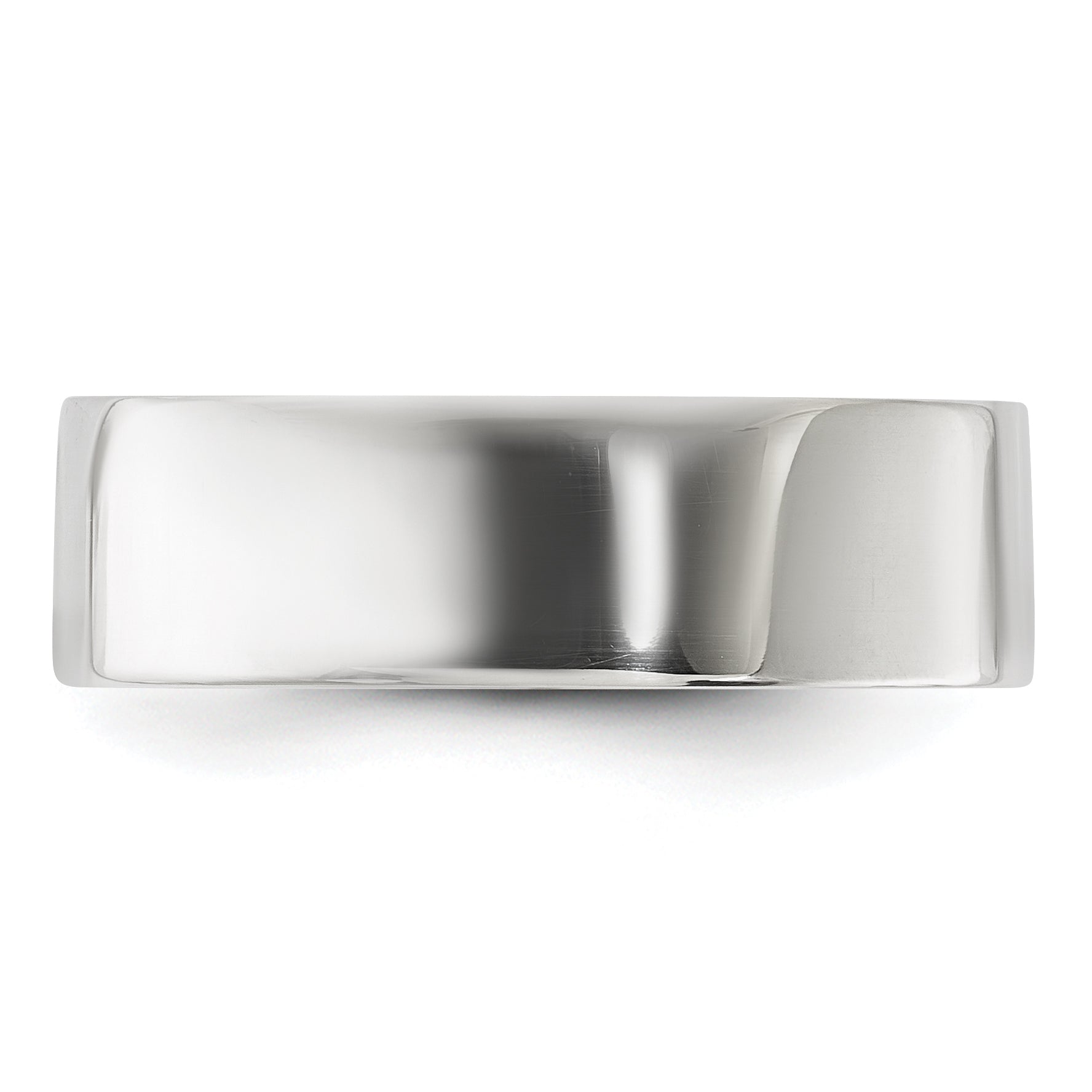 Sterling Silver 6mm Lightweight Flat Size 4 Band