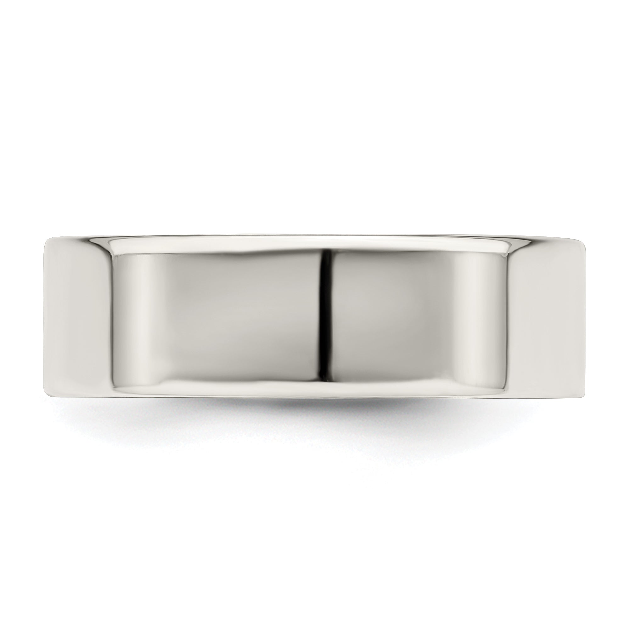 Sterling Silver 6mm Lightweight Flat Size 4 Band