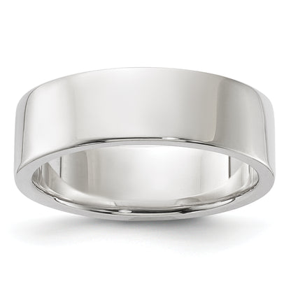 Sterling Silver 6mm Lightweight Flat Size 4 Band