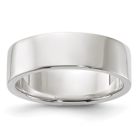 Sterling Silver 6mm Lightweight Flat Size 4 Band