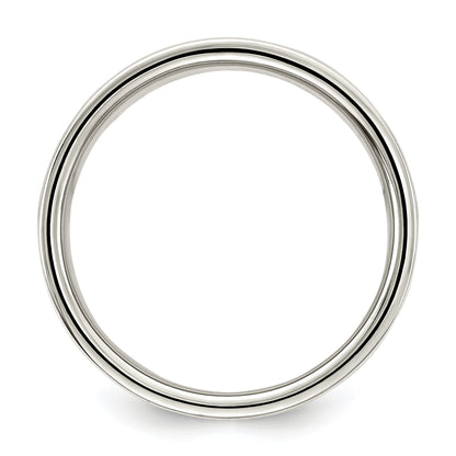 Sterling Silver 9mm Lightweight Flat Size 4 Band