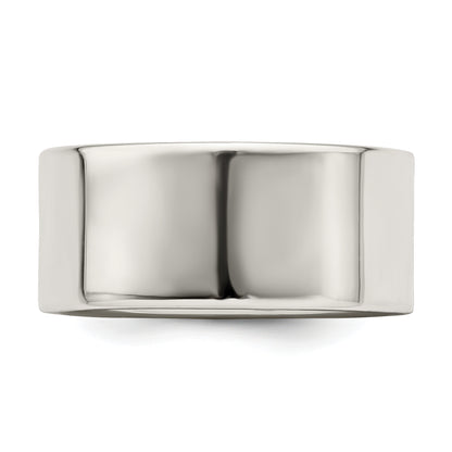 Sterling Silver 9mm Lightweight Flat Size 4 Band