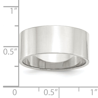Sterling Silver 9mm Lightweight Flat Size 4 Band