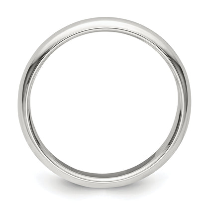 Sterling Silver 3mm Half Round Size 4 Band