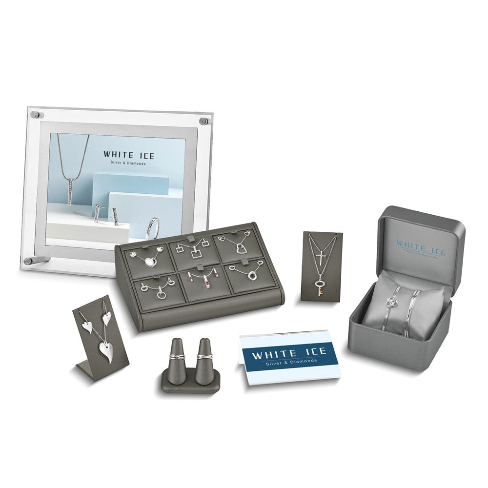 White Ice Pre-packed 20 Piece Plus Display Kit