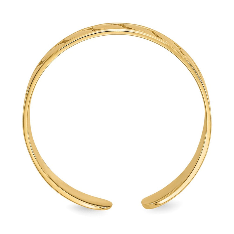 14K Yellow Gold Toe Ring