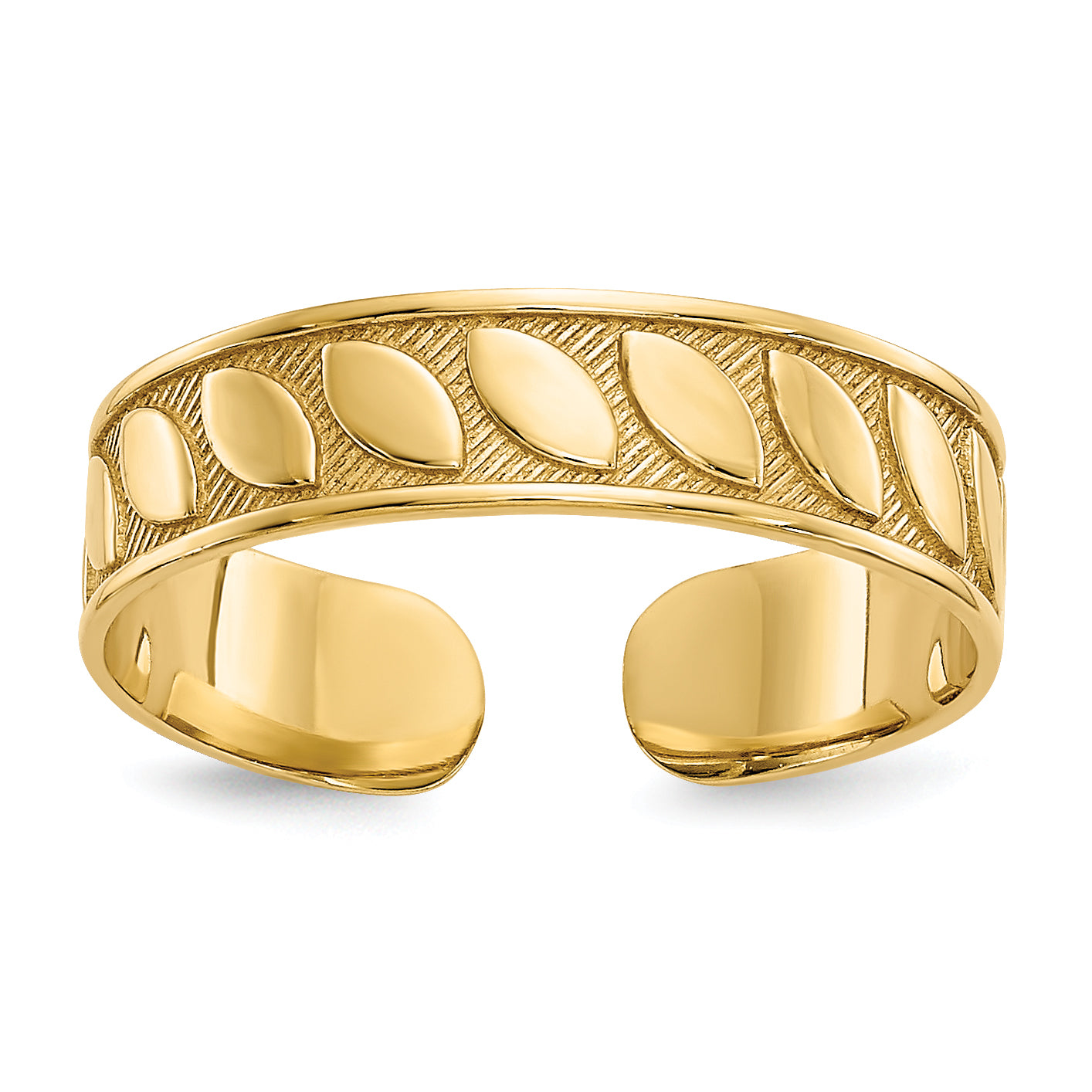 14K Yellow Gold Toe Ring