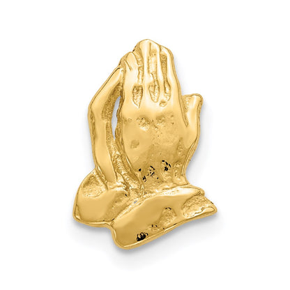 14K Yellow Gold Praying Hands Tie Tac