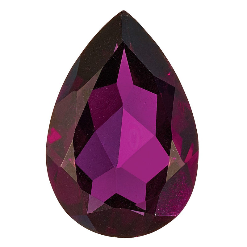 Gemstone Rhodolite Garnet Aa Quality 10X7mm Pear