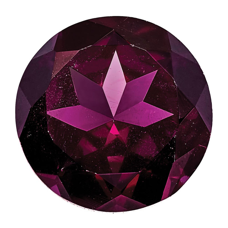 Gemstone Rhodolite Garnet Aa Quality 8mm Round