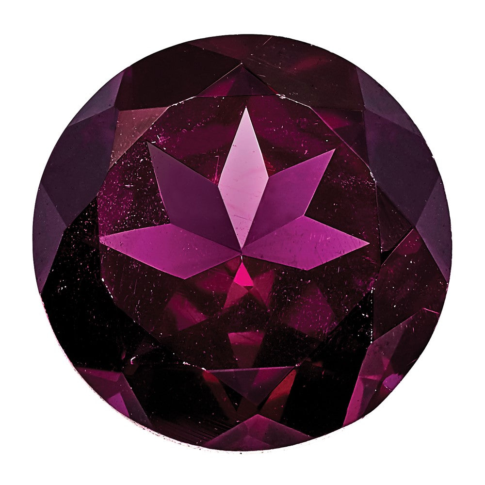 Gemstone Rhodolite Garnet Aa Quality 3.5mm Round