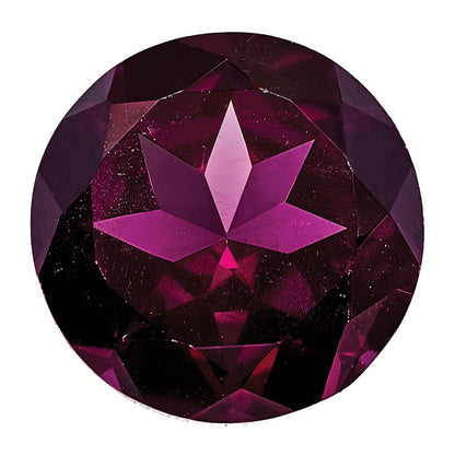 Gemstone Rhodolite Garnet Aa Quality 3.5mm Round