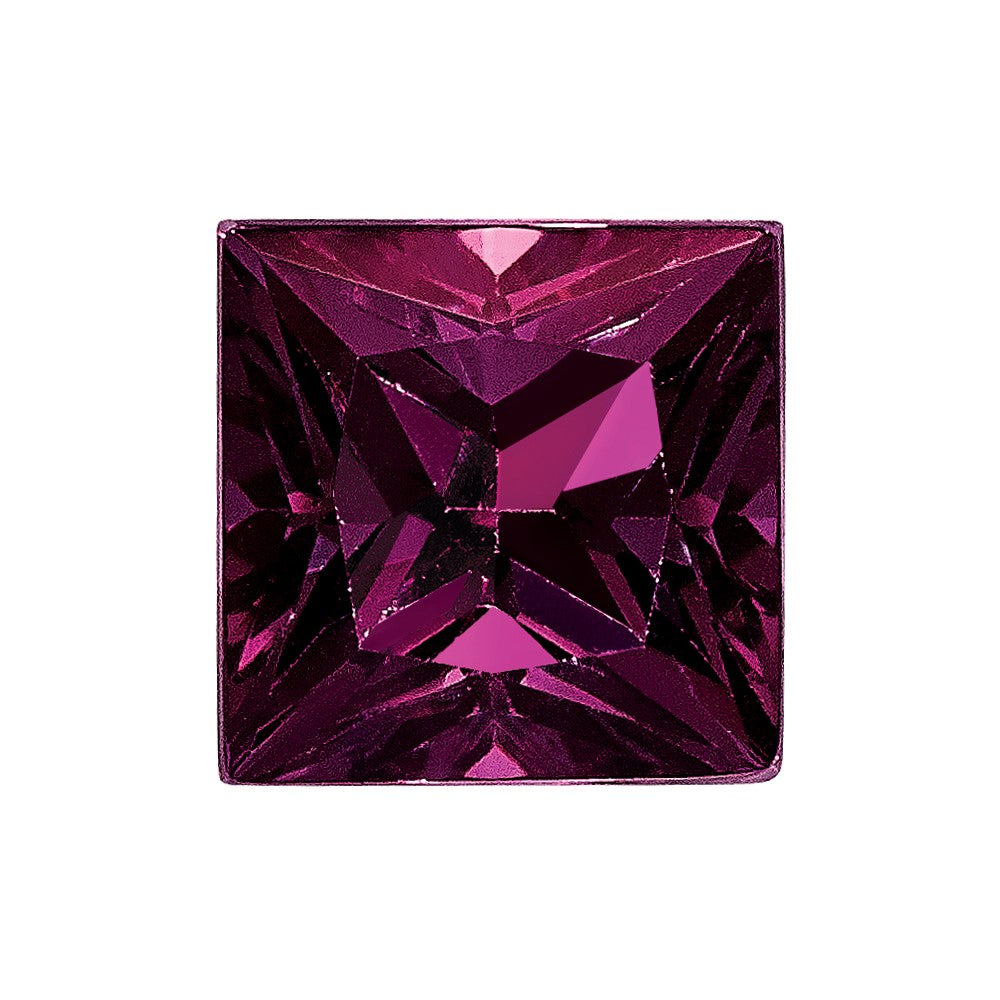 Gemstone Rhodolite Garnet Aa Quality 3mm Princess