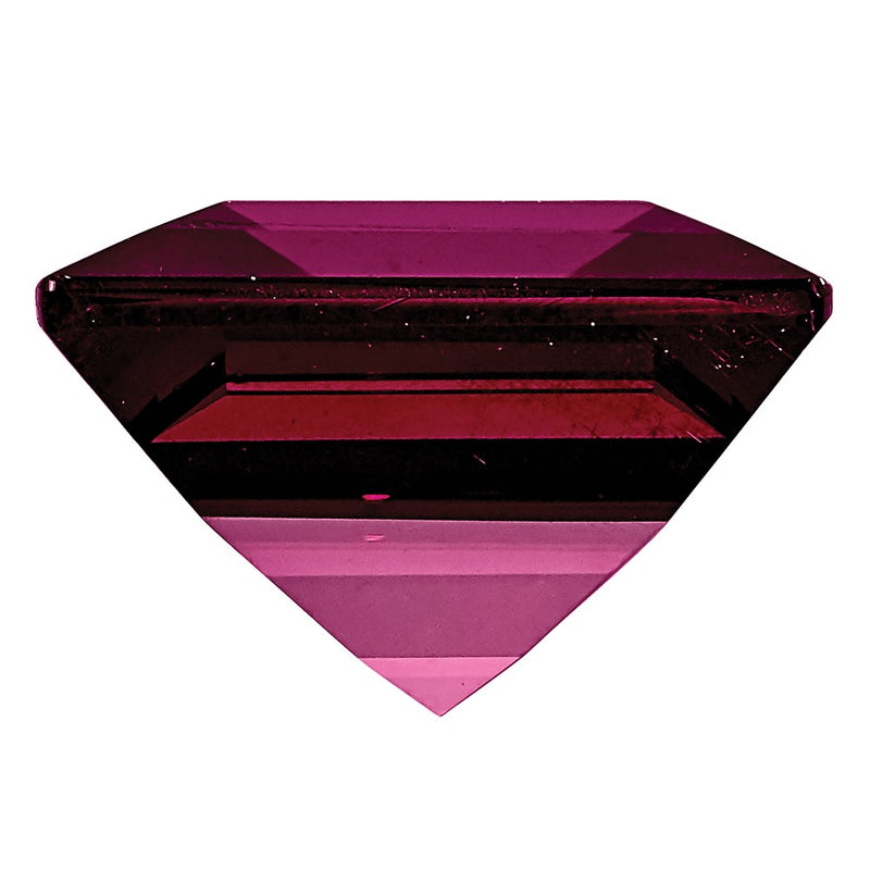 Gemstone Rhodolite Garnet Aa Quality 7mm Square Step-Cut