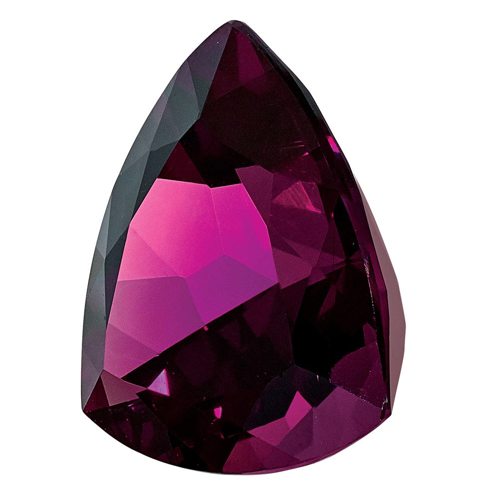 Gemstone Rhodolite Garnet Aa Quality 7mm Trillion