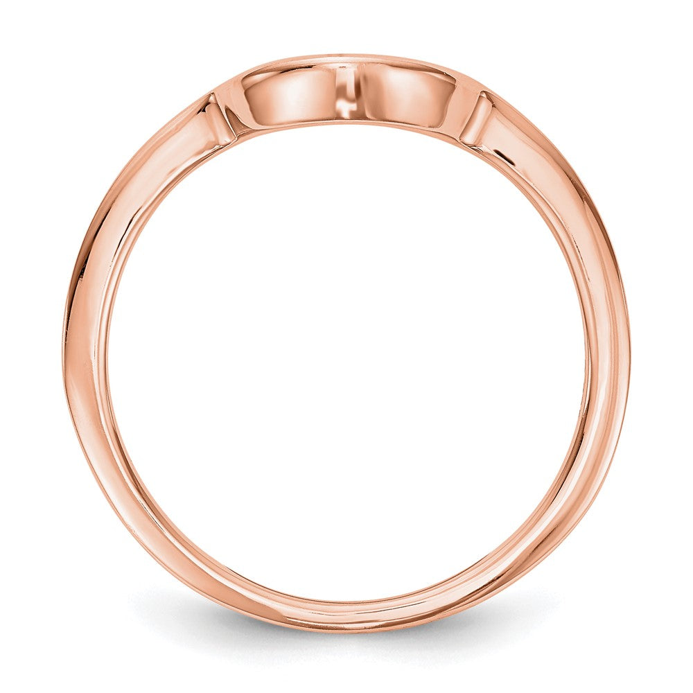 14K Rose Gold Wedding Band