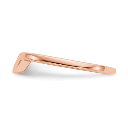 14K Rose Gold Wedding Band