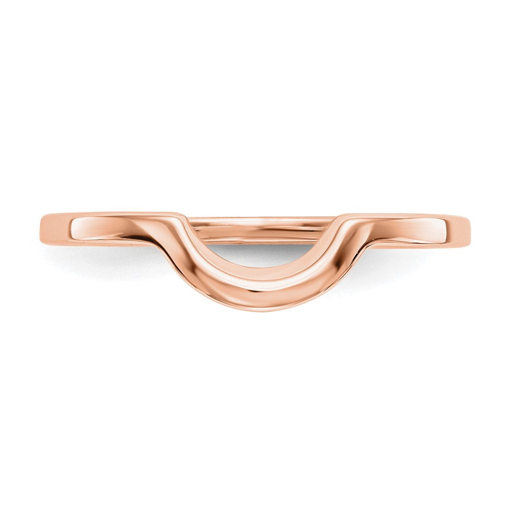 14K Rose Gold Wedding Band